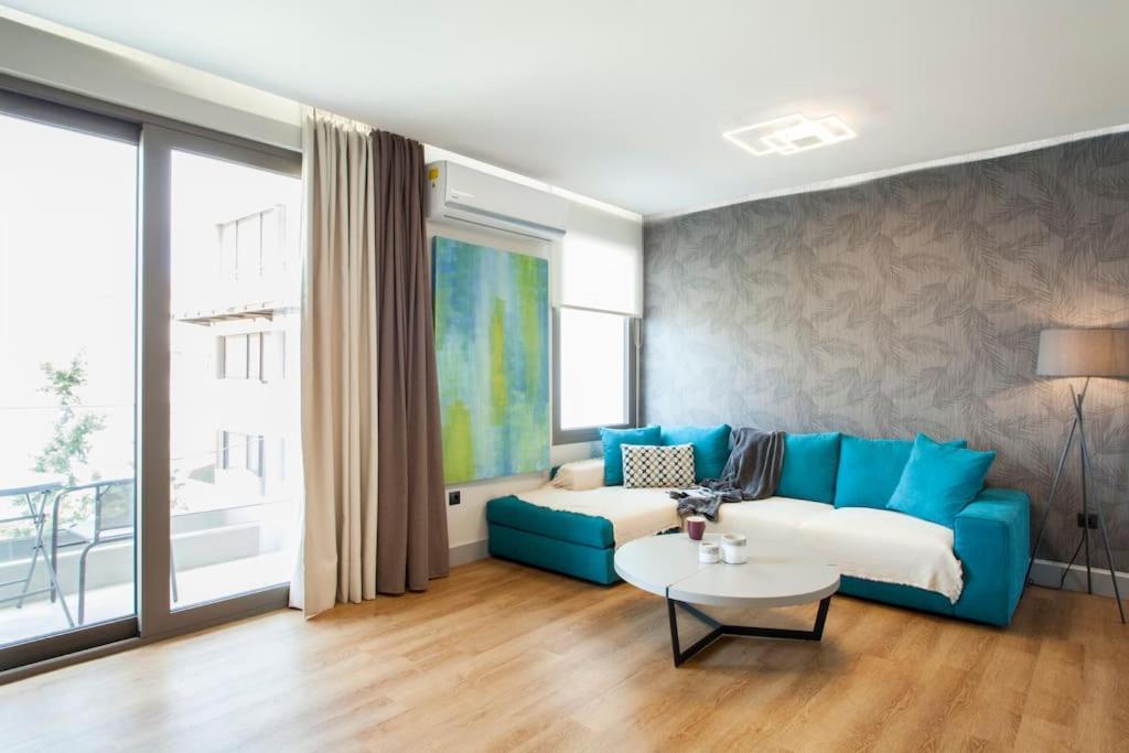 Minimal Loft Art With Sea View Over Heraklion Harbour Exterior foto